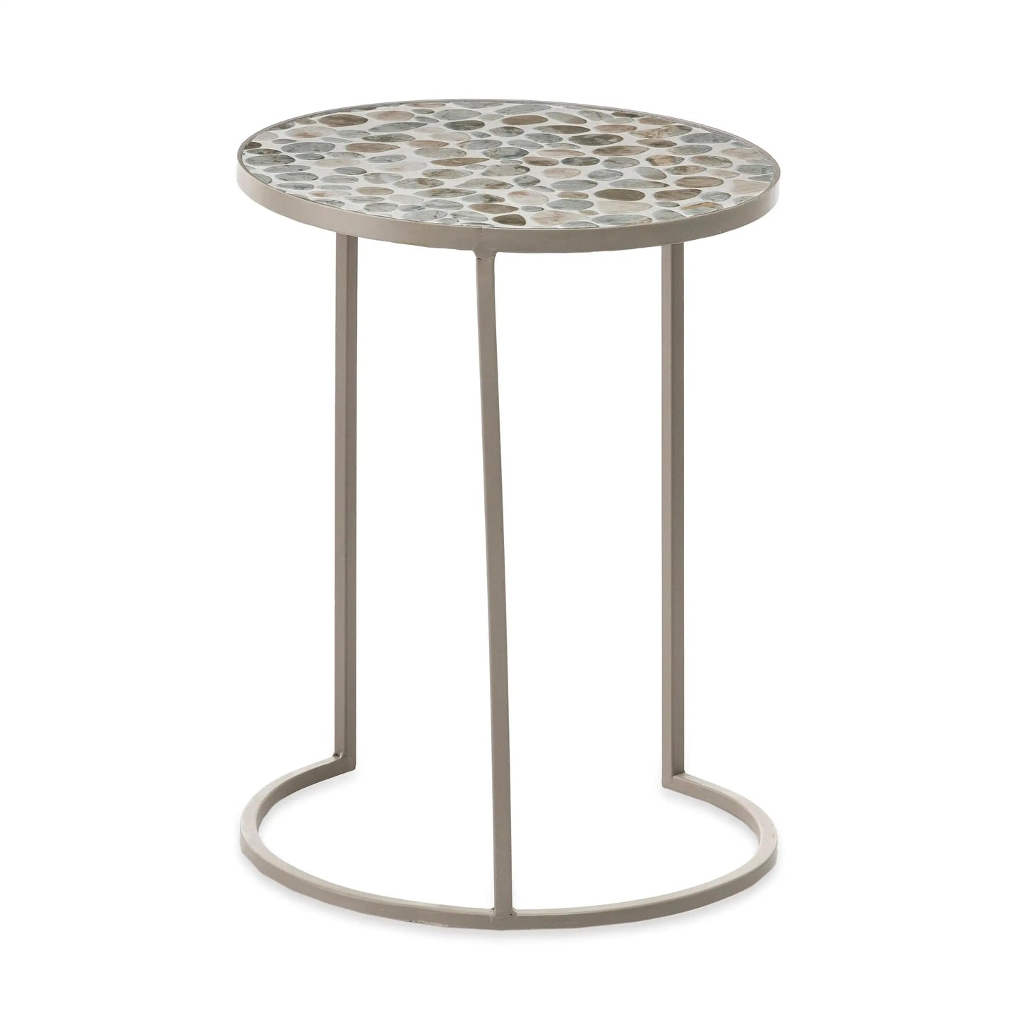 VivaTerra Modern Cali Nesting Side Tables, Set of 2