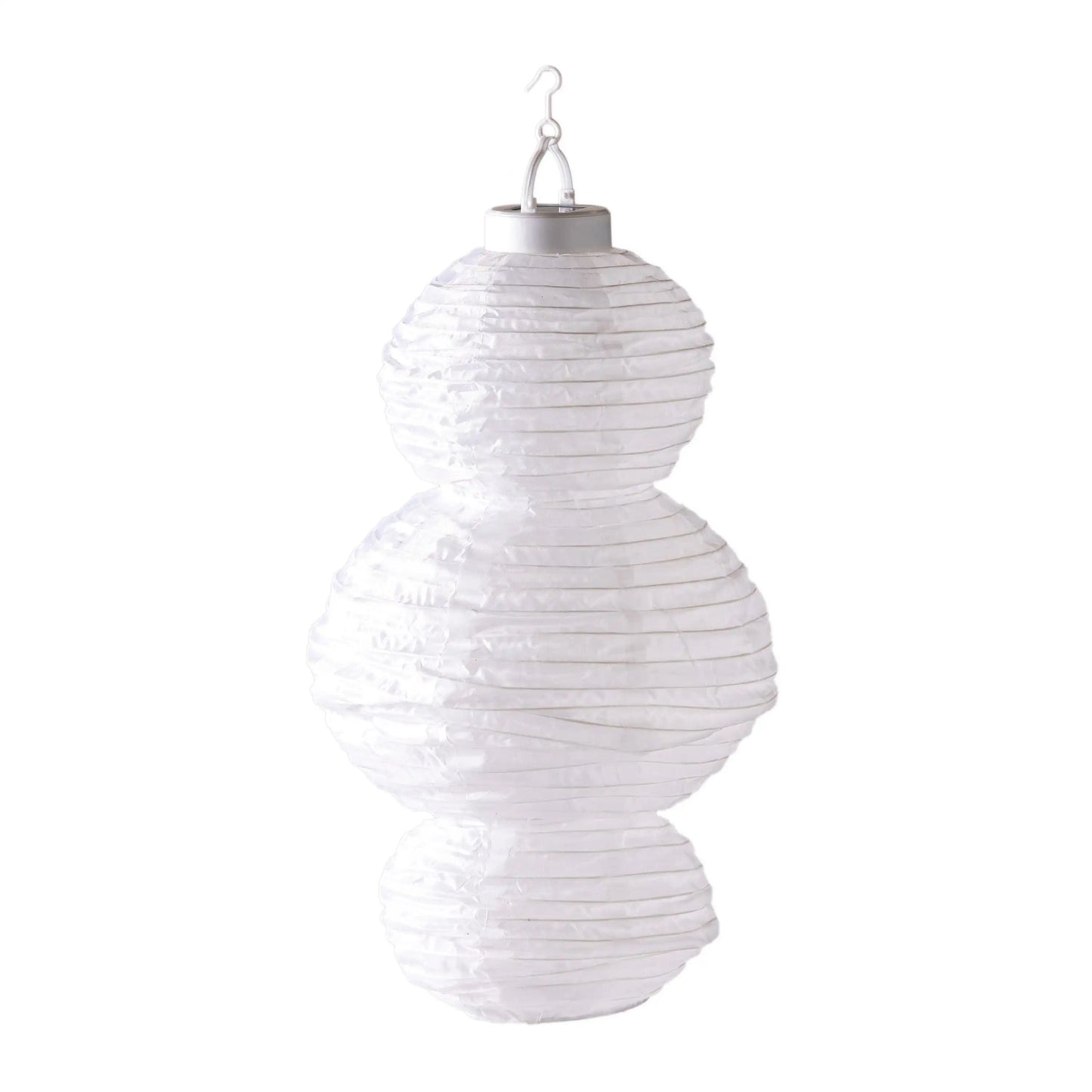 VivaTerra 3-Light Stacked Hanging Solar Lantern