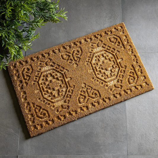 VivaTerra Moroccan Coir Door Mat