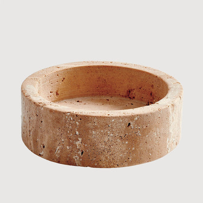 VivaTerra Travertine Wine Bottle Coaster