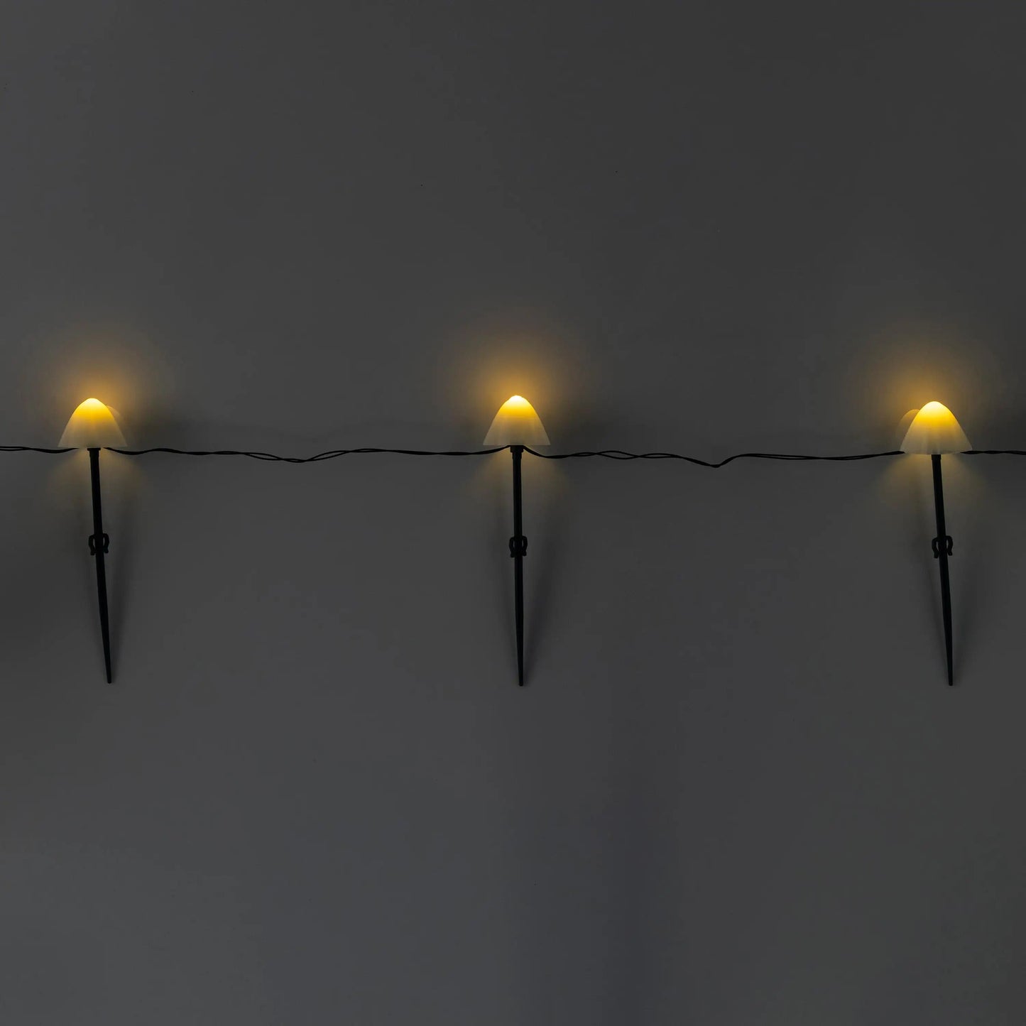 VivaTerra Solar Sprouting Mushroom String Lights