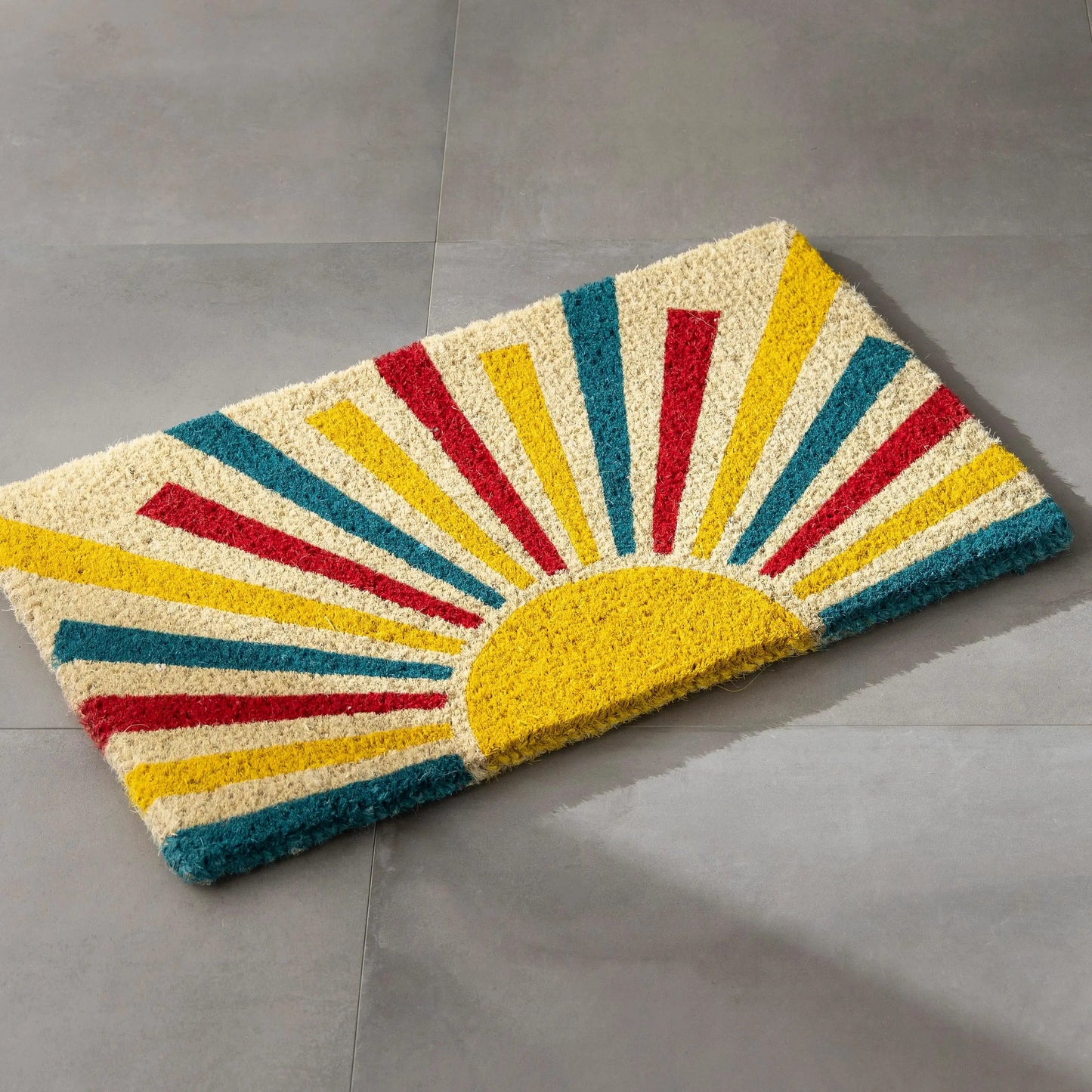 VivaTerra Retro Sun Coir Doormat