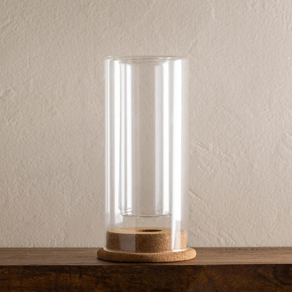 VivaTerra LED-Illuminated Glass Vase