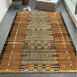 VivaTerra Indoor/ Outdoor Marina Tribal Stripe Gold Rug, 3 x 5