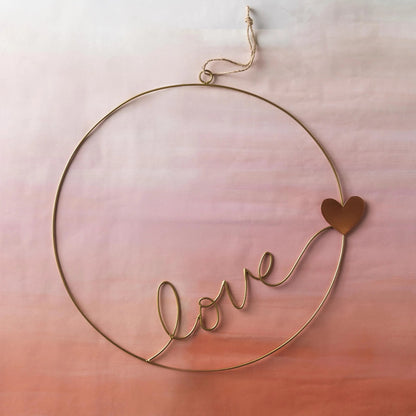 VivaTerra True Love Metal Wreath