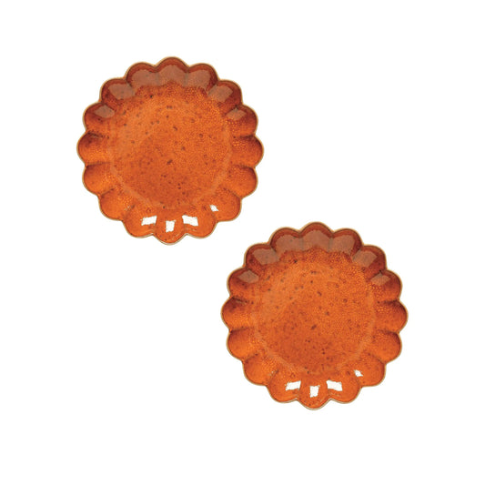 VivaTerra Marrakesh Appetizer Plates, Set of 2