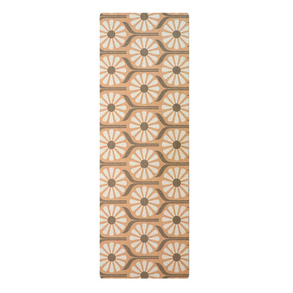 VivaTerra Retro Daisies Double-Length Doormat