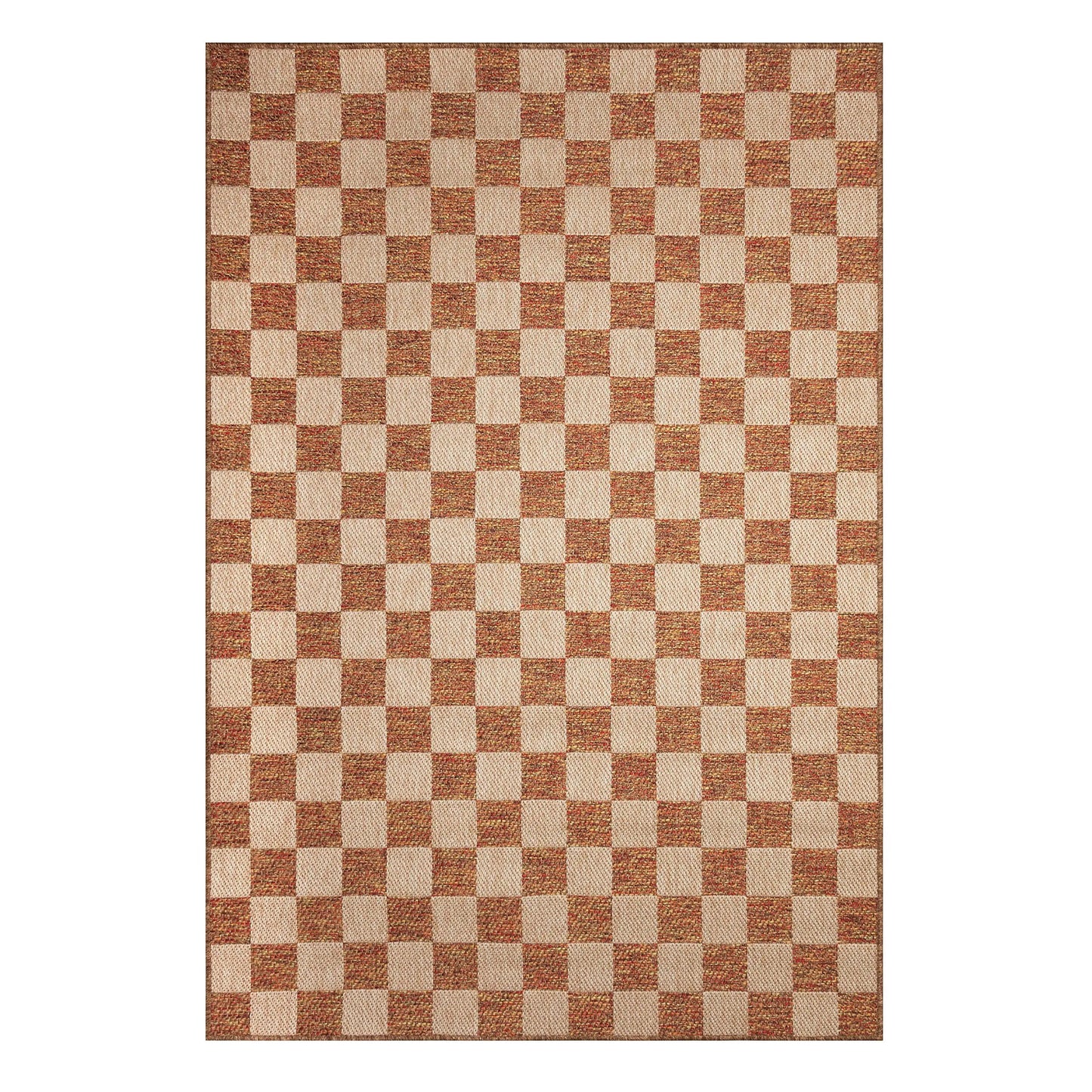 VivaTerra Indoor/ Outdoor Roma Checkerboard Rug Collection