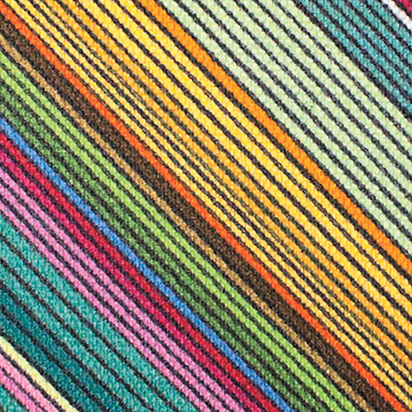 VivaTerra Dutch Fields Diagonal Stripes Doormat