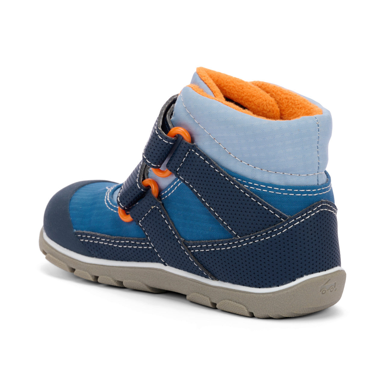 See Kai Run Boy's Atlas Waterproof/Insulated Blue/Orange