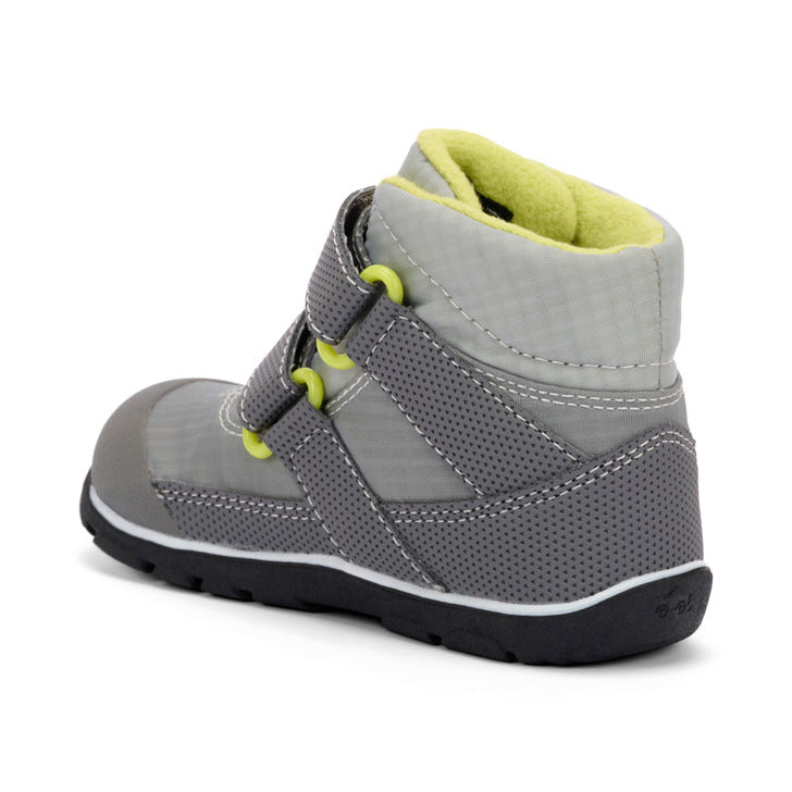 See Kai Run Boy's Atlas Waterproof/Insulated Gray/Lime