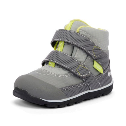 See Kai Run Boy's Atlas Waterproof/Insulated Gray/Lime