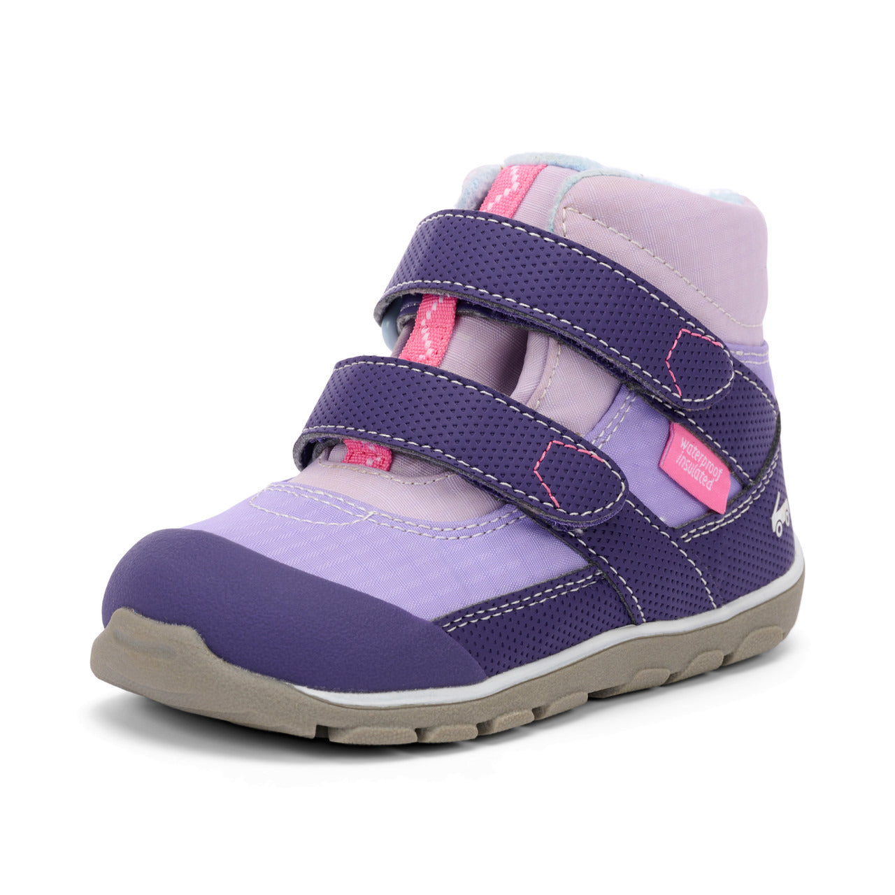 See Kai Run Girl's Atlas Waterproof/Insulated Purple/Pink