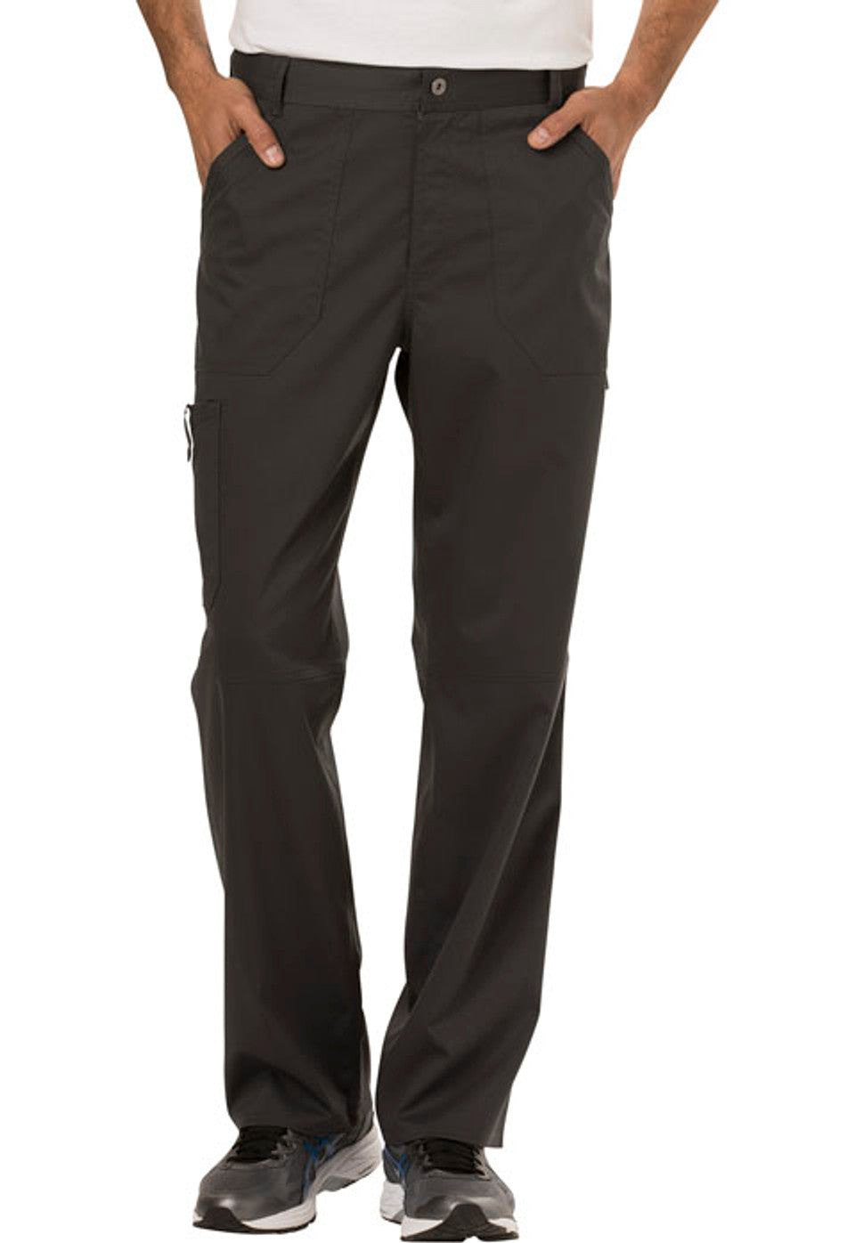 Cherokee Workwear Revolution Men's Fly Front Pant #WW140 -  Black