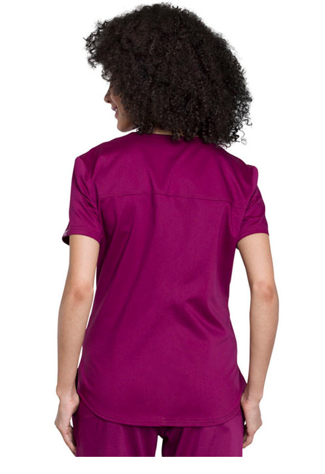 Cherokee Workwear Revolution Women's V-Neck O.R. Top 1