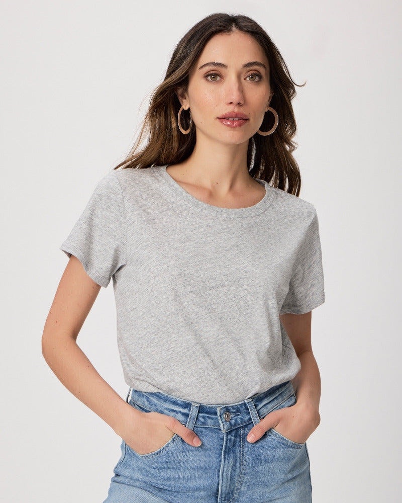 Paige Women's Ellison Tee - Heather Grey