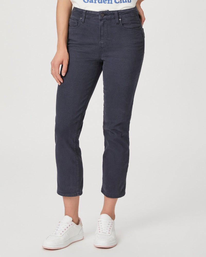 Paige Women's Cindy Crop - Vintage Navy Haze