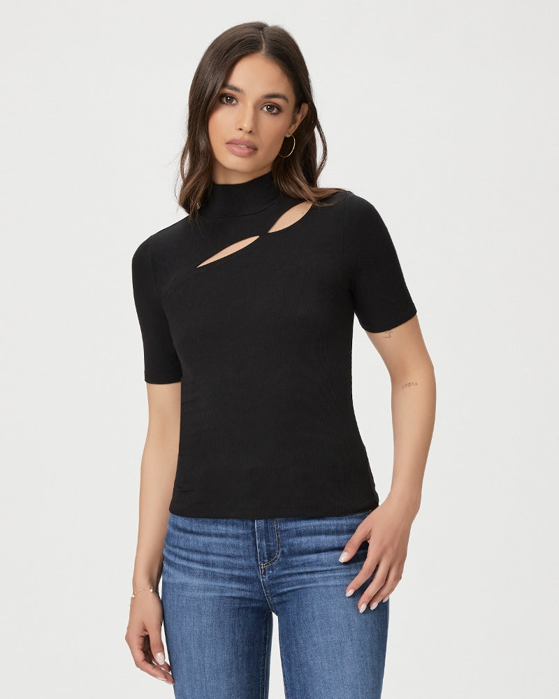 Paige Women's Vija Tee - Black