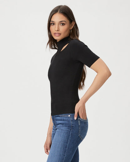 Paige Women's Vija Tee - Black