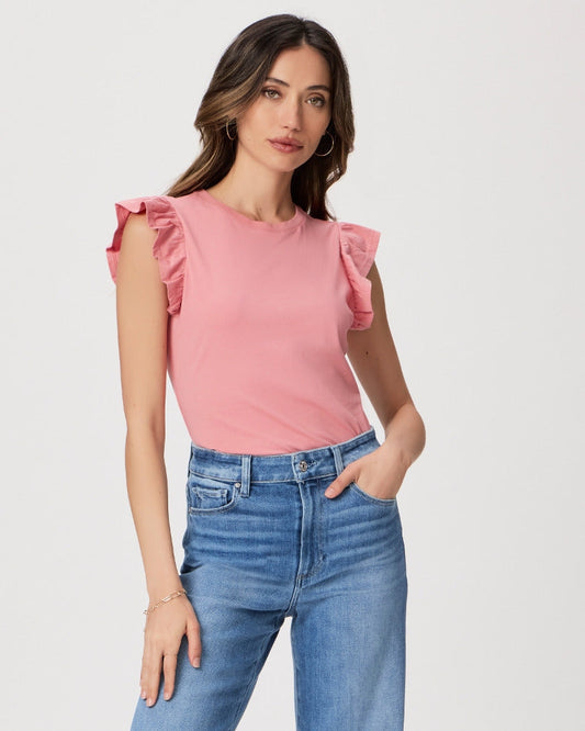 Paige Women's Erissa Tee - Bijou Pink