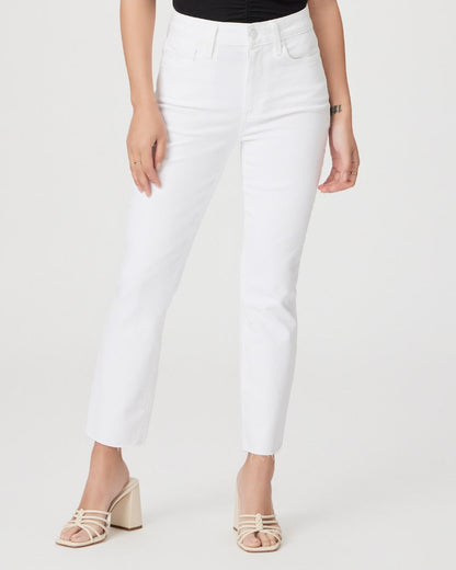 Paige Women's Cindy Crop - Crisp White