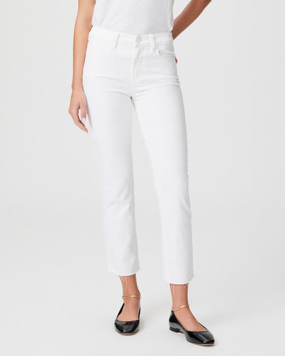 Paige Women's Cindy Crop - Crisp White