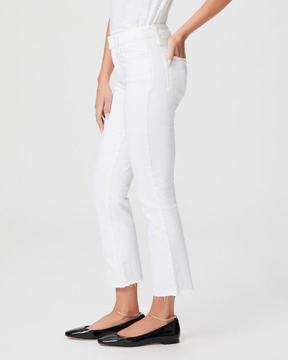 Paige Women's Cindy Crop - Crisp White