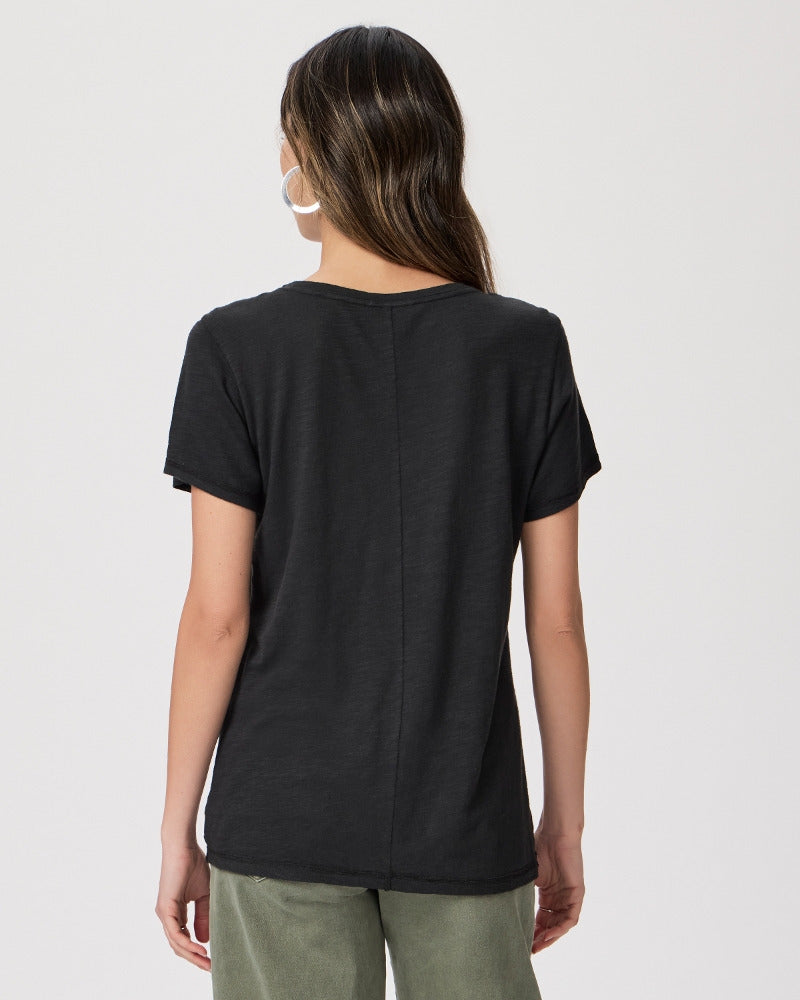 Paige Women's Ellison Tee - Faded Black