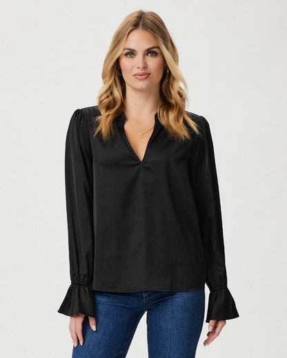 Paige Women's Laurin Blouse - Black