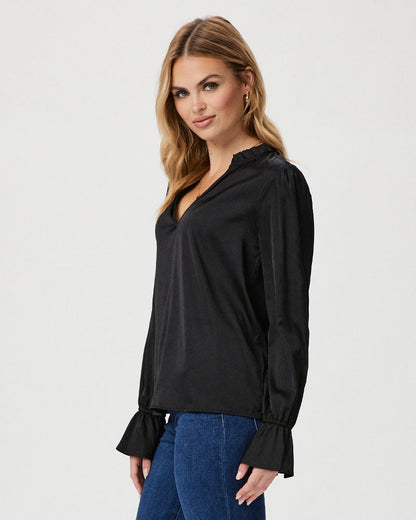 Paige Women's Laurin Blouse - Black