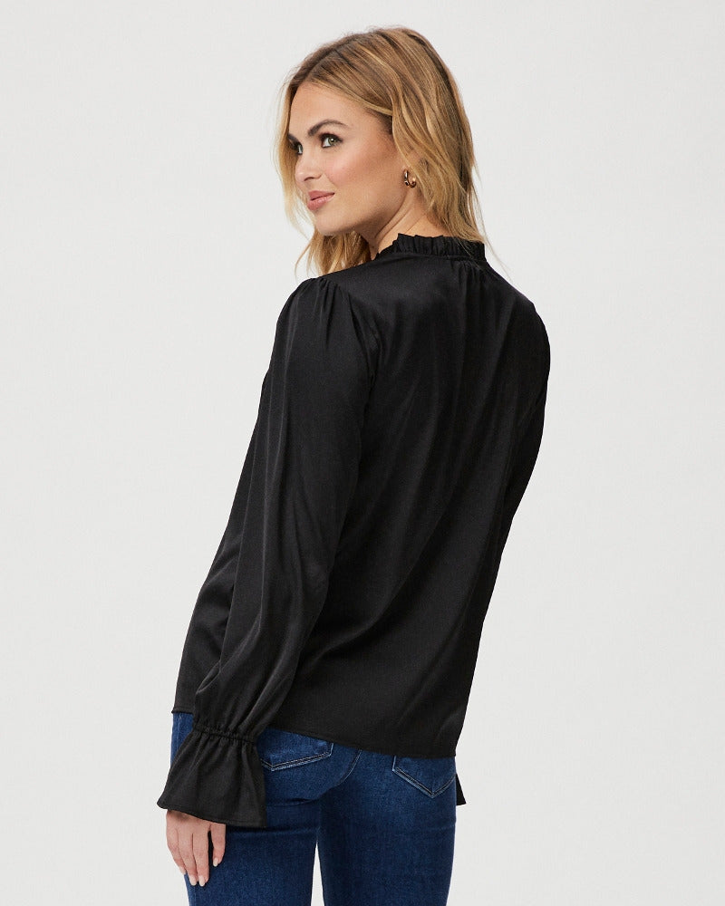 Paige Women's Laurin Blouse - Black