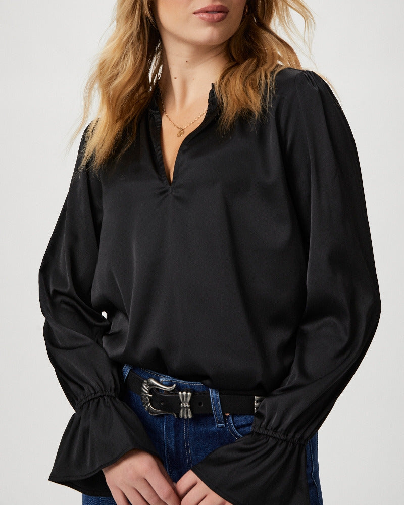 Paige Women's Laurin Blouse - Black