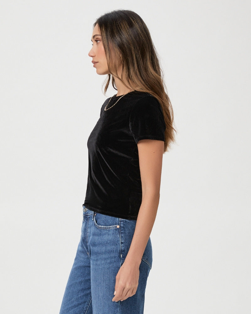 Paige Women's Fiora Tee - Black Velvet