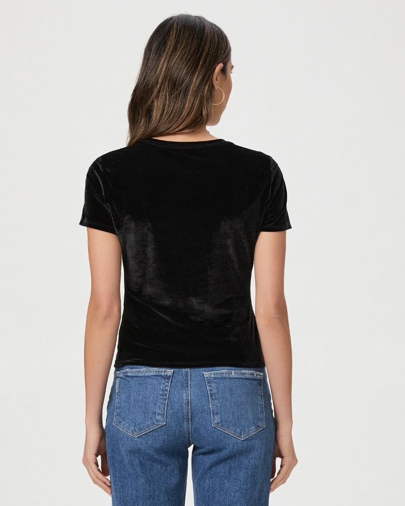 Paige Women's Fiora Tee - Black Velvet