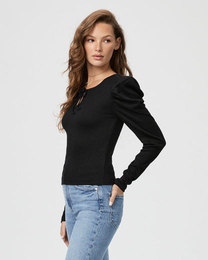 Paige Women's Lorna Top - Black