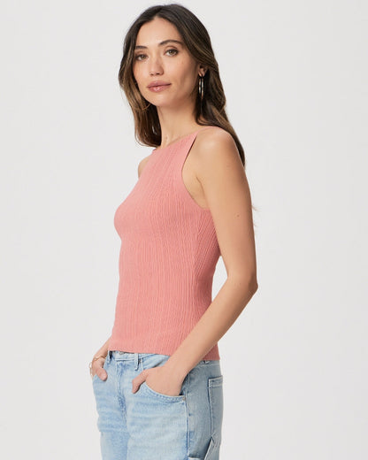 Paige Women's Yuelia Tank - Pink Terracotta