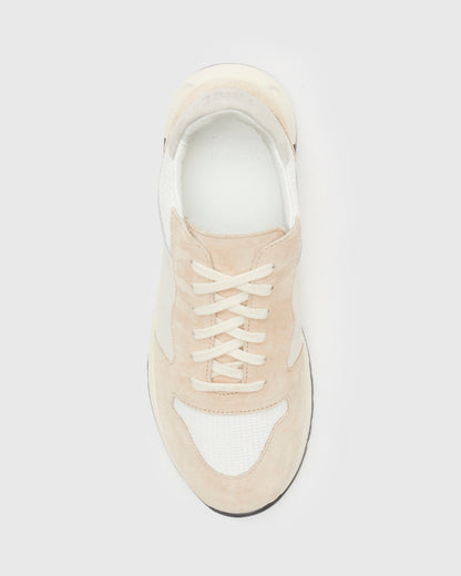 Paige Women's Mila Sneaker - Blush Leather