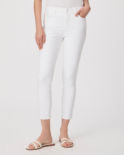 Paige Women's Hoxton Crop - Crisp White