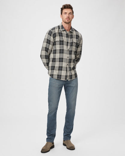 Paige Men's Everett Shirt - Midnight Coin