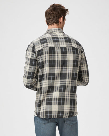 Paige Men's Everett Shirt - Midnight Coin