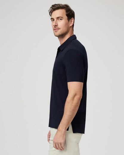 Paige Men's Burke Polo Shirt - Deep Anchor