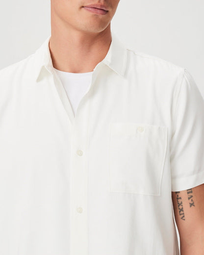 Paige Men's Wilmer Shirt - Dried Coconut