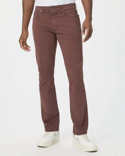 Paige Men's Federal - Deep Aubergine Twill