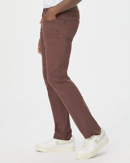 Paige Men's Federal - Deep Aubergine Twill