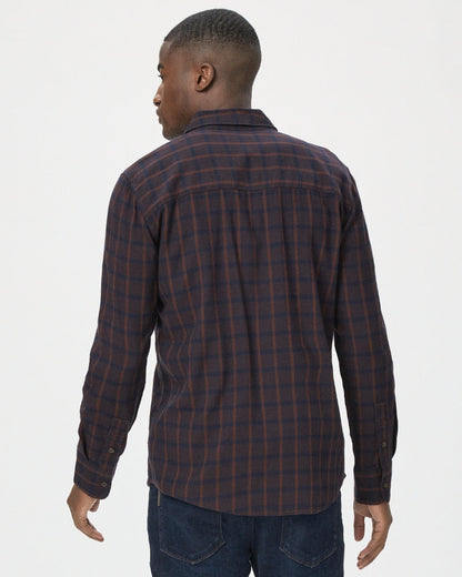 Paige Men's Everett Shirt - Winter Berry