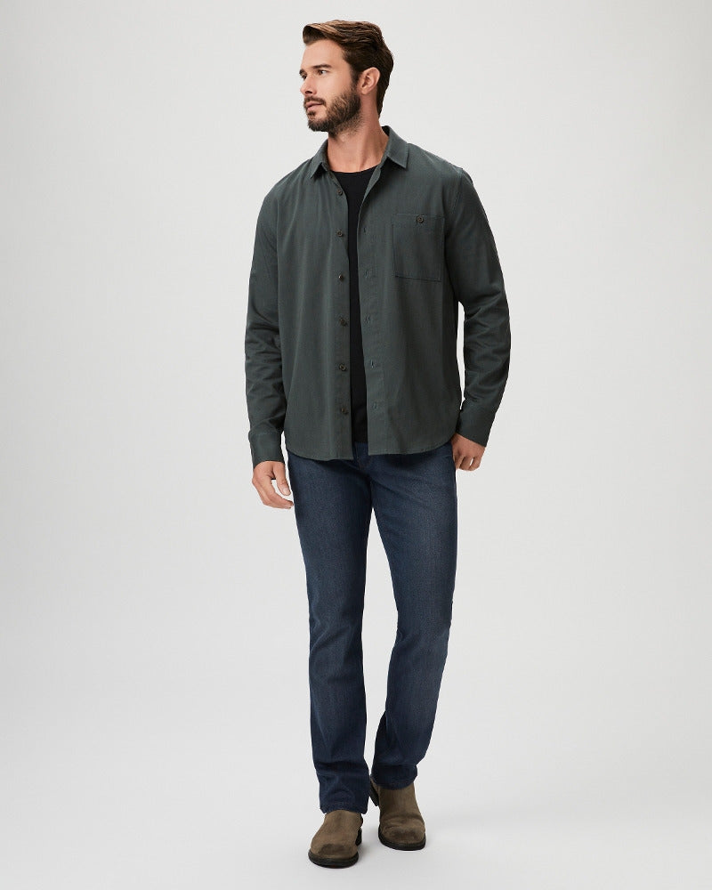 Paige Men's Wardin Shirt - Sage Forest