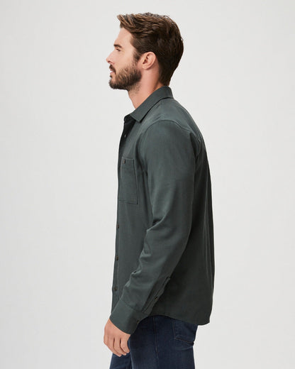 Paige Men's Wardin Shirt - Sage Forest