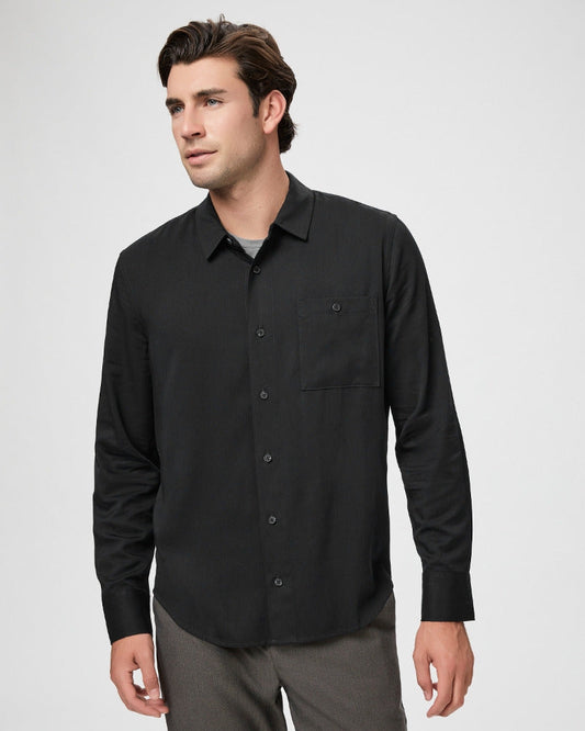 Paige Men's Wardin Shirt - Black