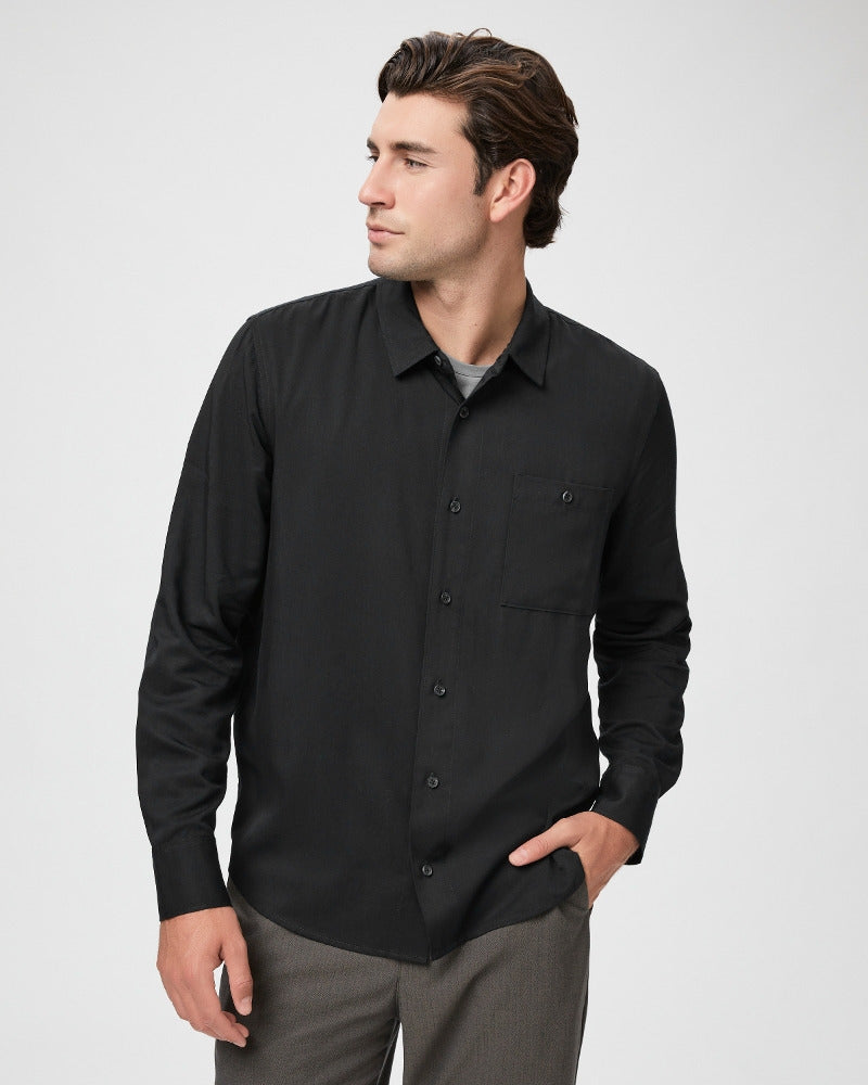 Paige Men's Wardin Shirt - Black