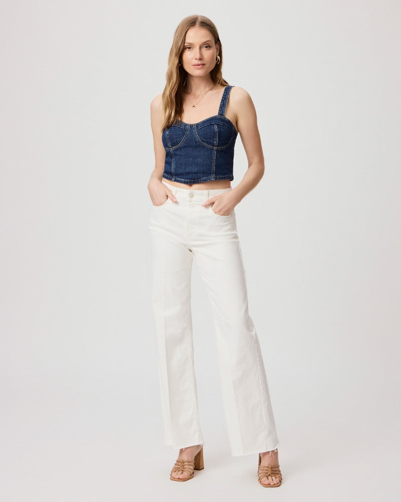 Paige Women's Guilia Denim Top - Sketchbook